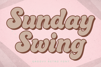 Sunday Swing Font: Creative Design Uses