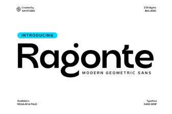 Ragonte Font: Creative Design Projects & Free Download