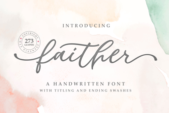 Faither Font: Creative Typography for Modern Design