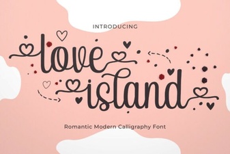 Creative Uses for the Love Island Font