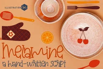 Crafting with Melamine Fonts for Modern Projects