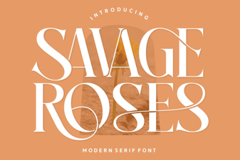 Creative Font Design with Savage Roses | Tips & Ideas